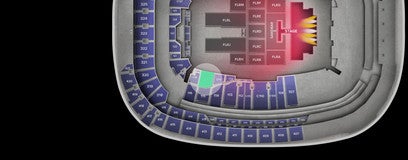 Seat view from Club