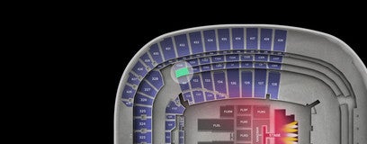 Seat view from Club