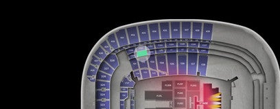 Seat view from Club