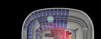 Seat view from Club