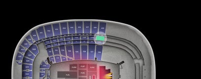 Seat view from Club