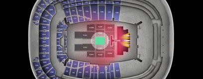 Seat view from Floor