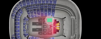 Seat view from Floor