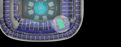 Seat view from Lower Sideline