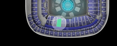 Seat view from Lower Sideline