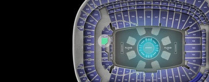 Seat view from Lower Endzone