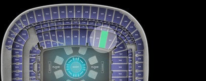 Seat view from Lower Sideline