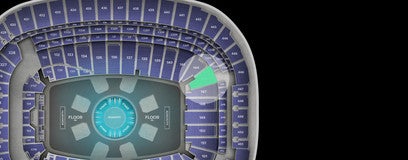 Seat view from Lower Endzone