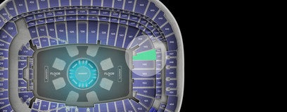 Seat view from Lower Endzone