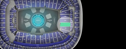 Seat view from Lower Endzone