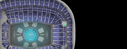 Seat view from Middle Endzone