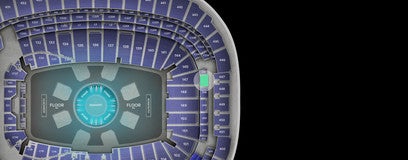 Seat view from Middle Endzone