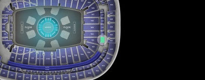 Seat view from Middle Endzone