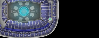 Seat view from Middle Endzone