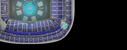 Seat view from Middle Endzone