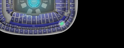 Seat view from Middle Sideline