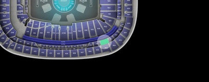 Seat view from Middle Sideline