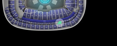 Seat view from Middle Sideline