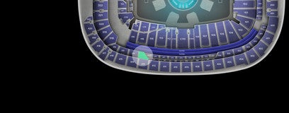 Seat view from Middle Sideline