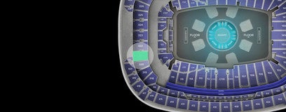 Seat view from Middle Endzone