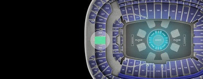 Seat view from Middle Endzone