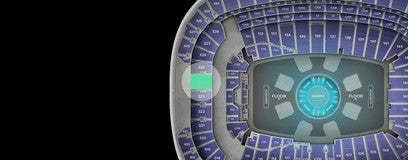 Seat view from Middle Endzone