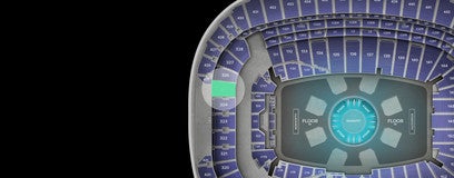 Seat view from Middle Endzone