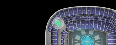 Seat view from Middle Endzone