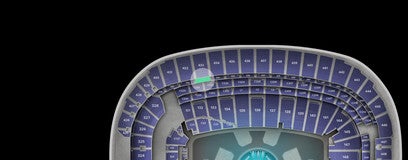 Seat view from Middle Sideline