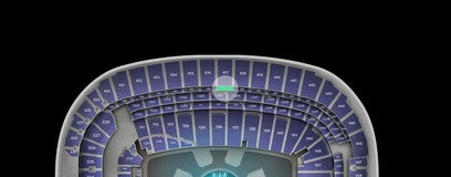 Seat view from Middle Sideline