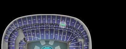 Seat view from Middle Sideline
