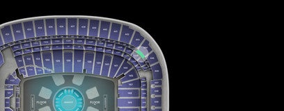 Seat view from Middle Endzone