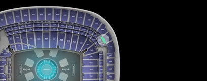 Seat view from Middle Endzone