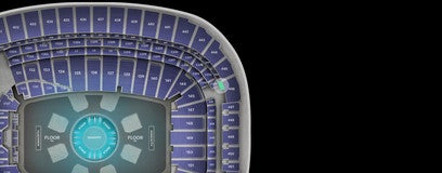Seat view from Middle Endzone