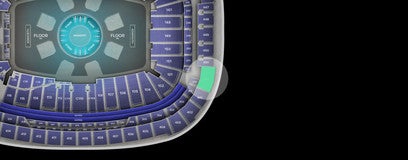 Seat view from Upper Endzone