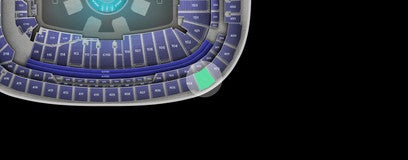 Seat view from Upper Sideline