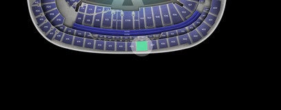 Seat view from Upper Sideline