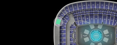 Seat view from Upper Endzone