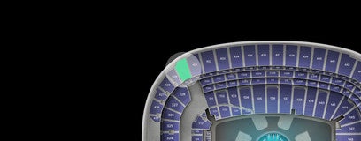 Seat view from Upper Sideline