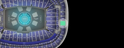 Seat view from Upper Endzone