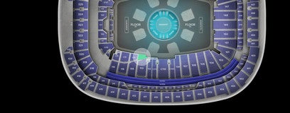 Seat view from Club