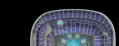 Seat view from Club