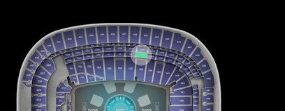Seat view from Club