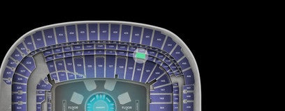 Seat view from Club