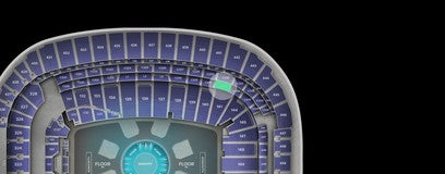 Seat view from Club