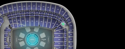 Seat view from Club