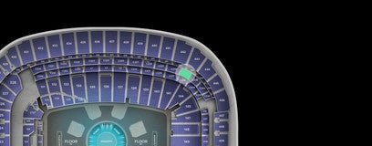 Seat view from Club