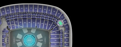 Seat view from Club