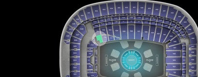 Seat view from Club