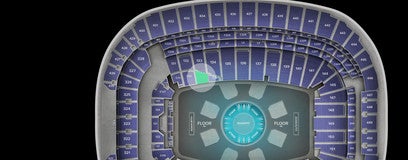 Seat view from Club